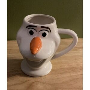 Disney Olaf Snowman Ceramic‎ Coffee Mug Cup 12oz Frozen II 2  3D White